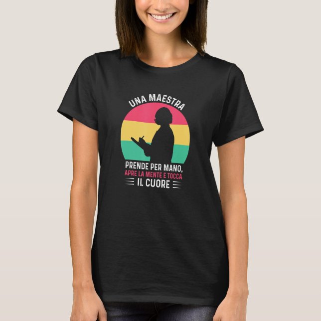 The gift for the teacher, the teacher, the teacher t shirt (Framsida)
