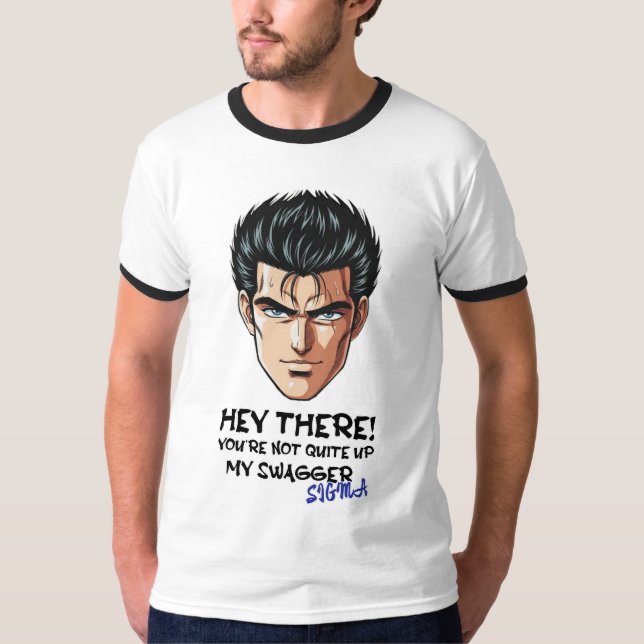 The Gigachad's Swagger Saga T Shirt (Framsida)