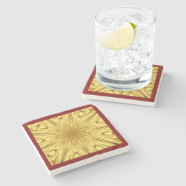 The Gilded Zenith: Molten Gold & Deep Crimson Ent Stenunderlägg