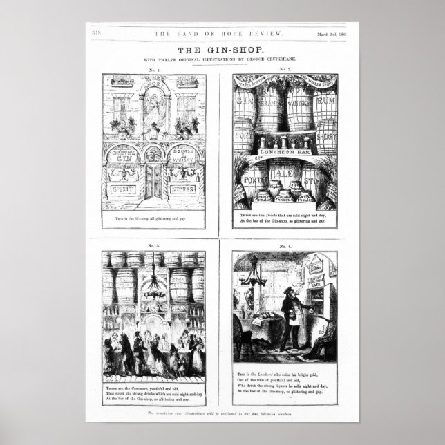 The Gin Shop Poster (Framsidan)