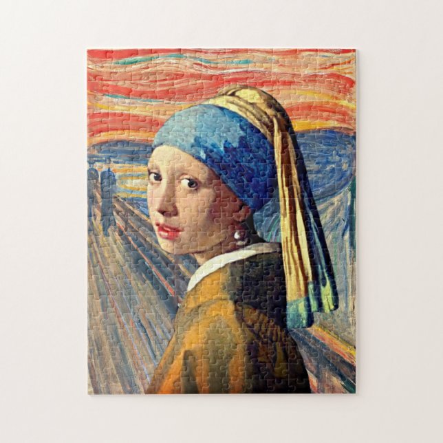 The Girl’s Scream Puzzle Pussel (Vertikal)