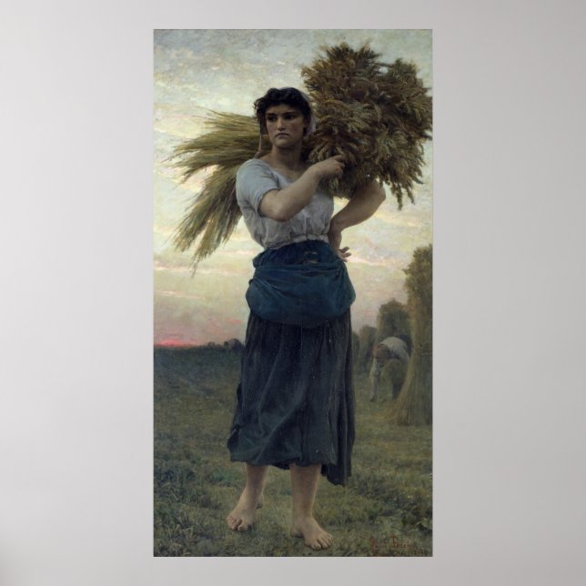 The Gleaner, 1877 Poster (Framsidan)