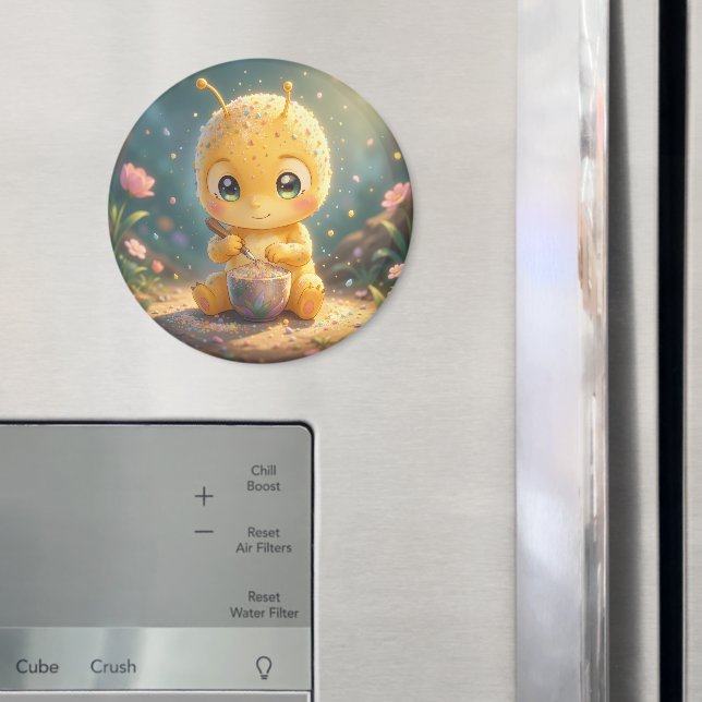 The Glowing Wanderer and the Art of Nectar.1 Magnet (In Situ (Fridge))