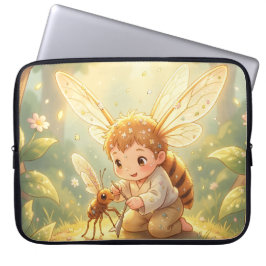 The Glowing Wanderer and the Art of Nectar Laptop Fodral