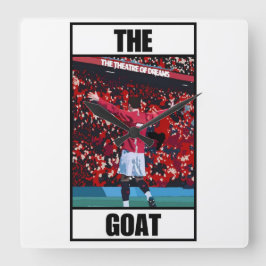 The GOAT Fyrkantig Klocka