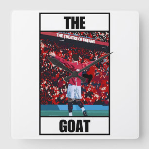 The GOAT Fyrkantig Klocka