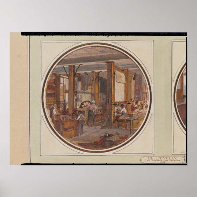 The Gobelins Workshop, 1840 Poster (Framsidan)