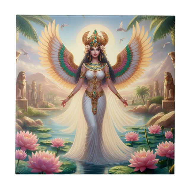 The Goddess Isis is All Things to All Men Kakelplatta (Framsidan)