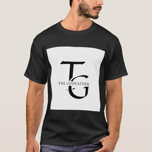 THE GODFATHER (Il Padrino) T Shirt (Framsida)