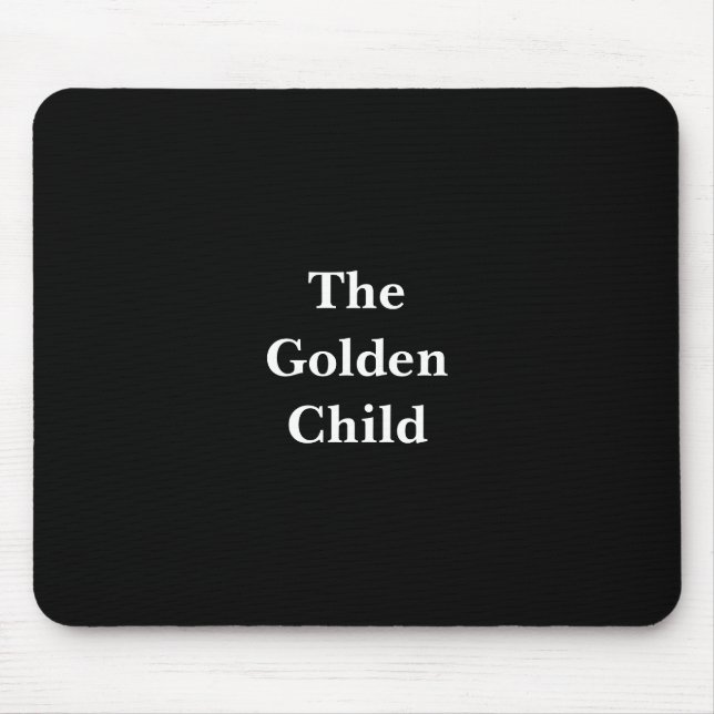 "The Golden Child Funny Syskon Rivalry Quote" Musmatta (Framsidan)