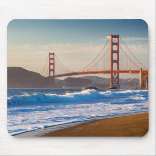 The Golden Gate Bridge från Baker Beach Musmatta