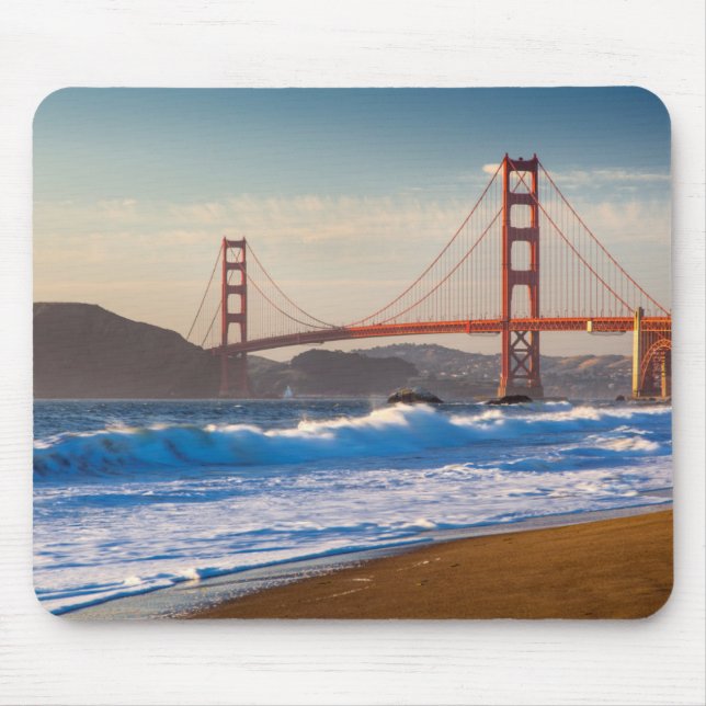 The Golden Gate Bridge från Baker Beach Musmatta (Framsidan)