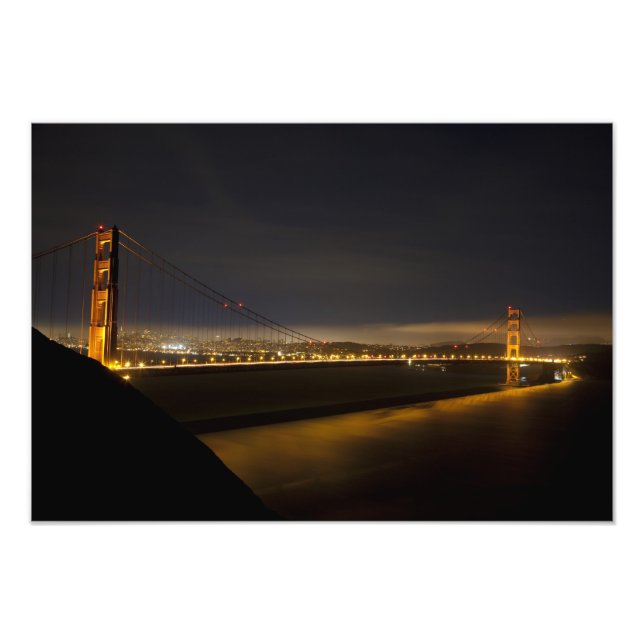The Golden Gate Bridge från Marin 2 Fototryck (Framsidan)