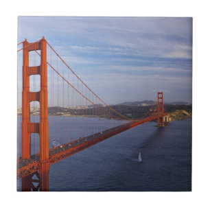 The Golden Gate Bridge från Marin Kakelplatta