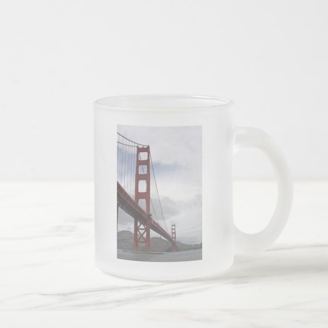 The Golden Gate Bridge San Francisco Frostad Glasmugg (Höger)