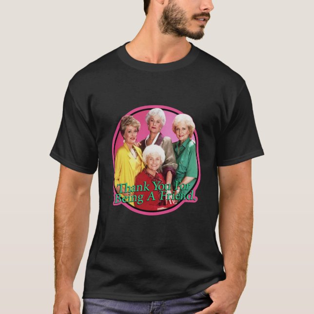 The Golden Girls TV Show T Shirt (Framsida)