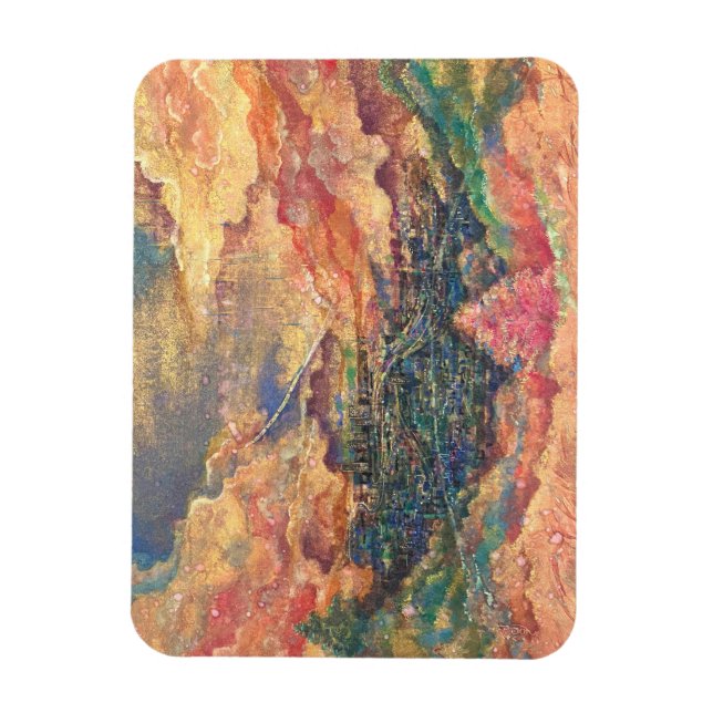 The Golden Journey Magnet (Vertikal)