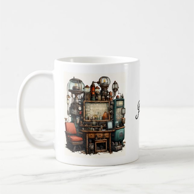 "The Good Intentions Machine" Kaffemugg (Vänster)