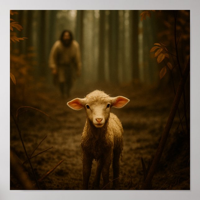 The Good Shepherd and the Lost Lamb Poster (Framsidan)