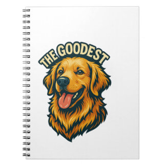 The Goodest Tee Unique Design Anteckningsbok