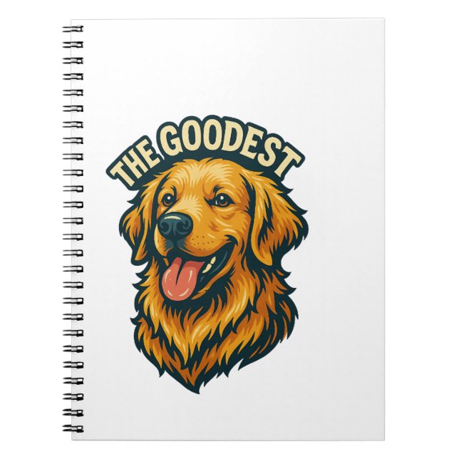 The Goodest Tee Unique Design Anteckningsbok (Framsidan)