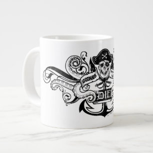 The Goonies "Aldrig Säga Död" Piratankare Märke Jumbo Mugg