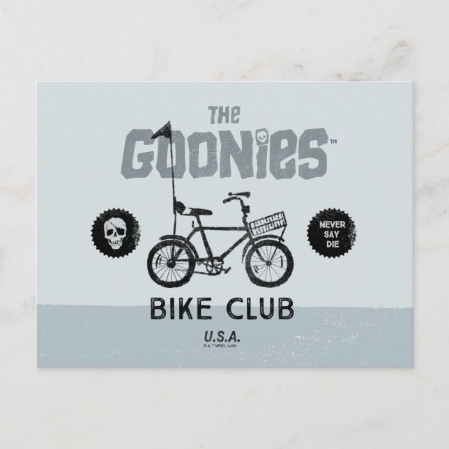 The Goonies Bike Club U.S.A. Vykort (Framsida)