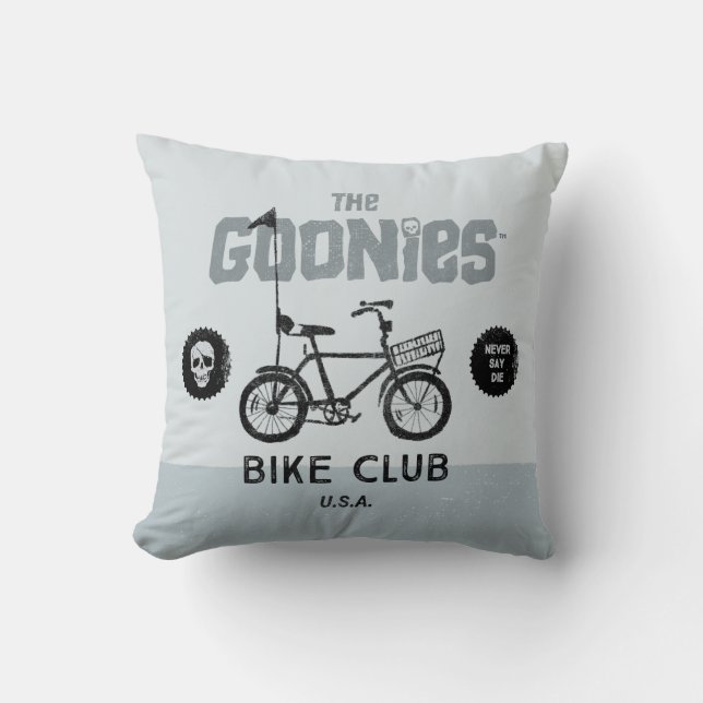 The Goonies cykelklubb U.S.A. Kudde (Framsida)