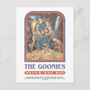 The Goonies Treasure-årsjubileumaffisch Vykort