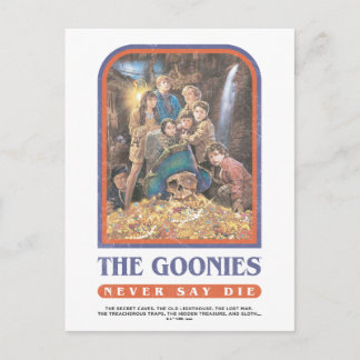 The Goonies Treasure-årsjubileumaffisch Vykort
