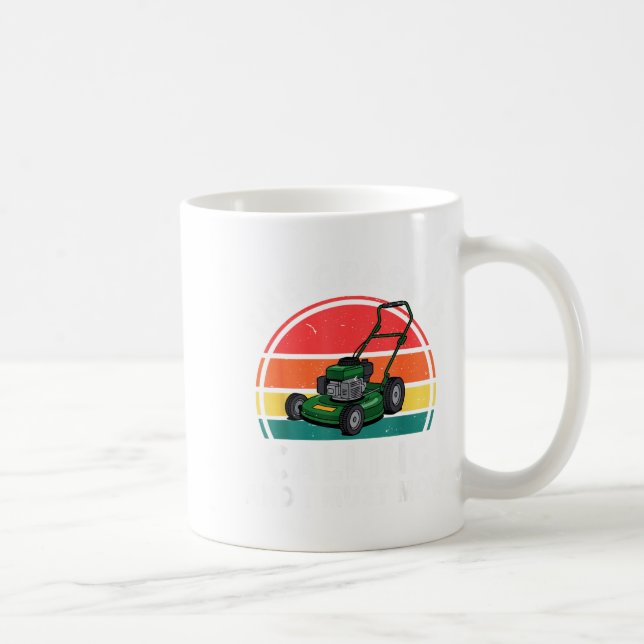 The Gr Calling I Must Mow Funny Lawn Mower Toddler Kaffemugg (Höger)