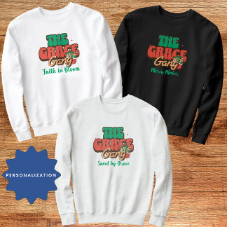 The Grace Gang Custom Faith Family T Shirt