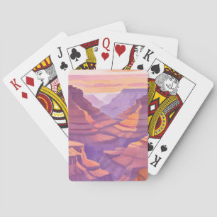 The Grand Canyon Nationalpark Akvarell Casinokort