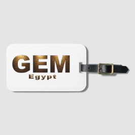 The Grand Egyptian Museum Bagagebricka