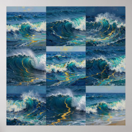 The Grand Pacific Ripple Poster