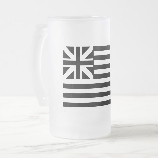 The Grand Union Flag Frostat Ölglas (Framsida vänster)