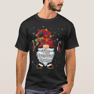 The Granddad  Gnome Christmas Funny Matching Famil T Shirt