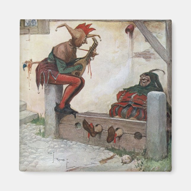 THE GRAPHIC "TWO FOOLS" II (1909) MAGNET (Framsidan)