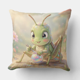 The Grasshopper and the Nectar Artwork.8 Kudde