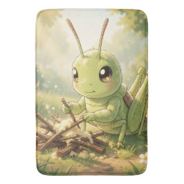 The Grasshopper and the Nectar Artwork Badrumsmatta