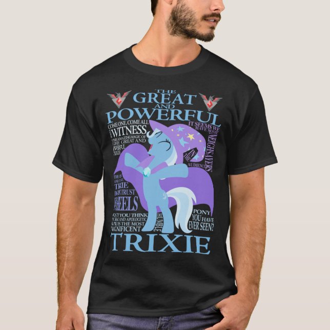 The Great and Powerfulriie retro T Shirt (Framsida)