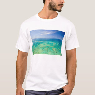 The Great Barrier Reef, flygbild av Green 2 T-shirt