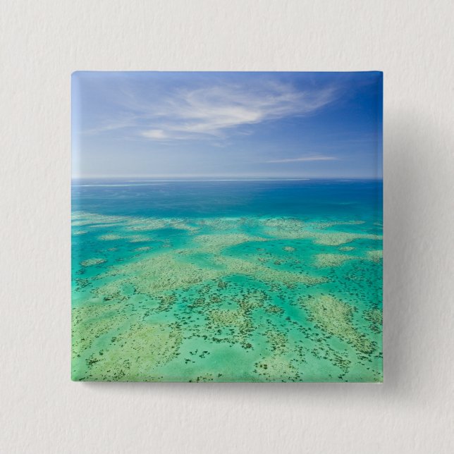 The Great Barrier Reef, flygbild över Green 2 Knapp (Framsida)