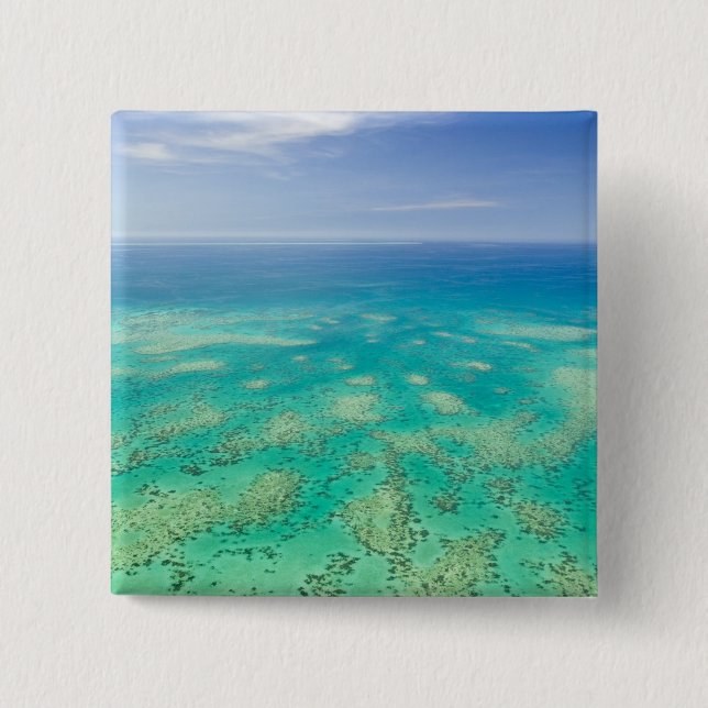 The Great Barrier Reef, flygbild över Green Knapp (Framsida)