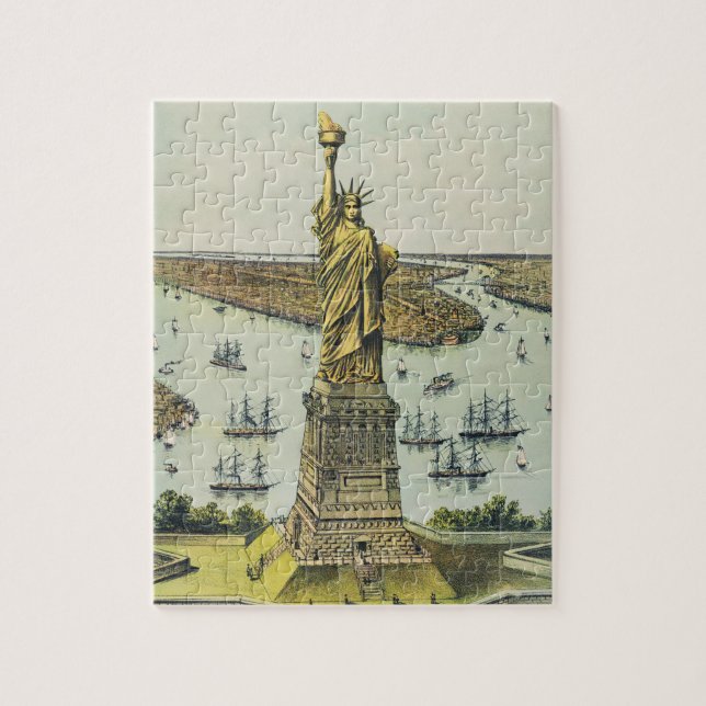 The Great Bartholdi Statue, Statue of Liberty Pussel (Vertikal)