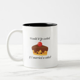 The Great Dessert Debate Två-Tonad Mugg