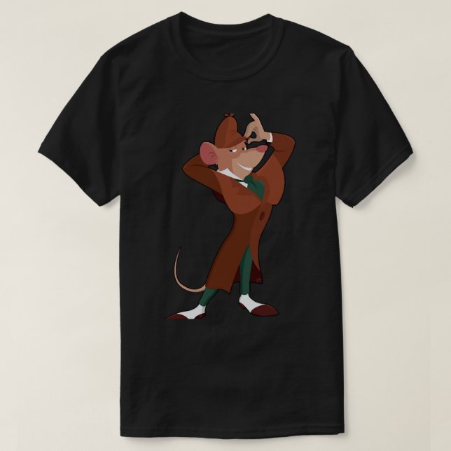 The Great Mouse Detective Basil  1.png T Shirt (Design framsida)