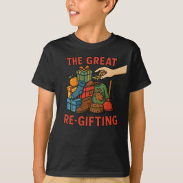 The Great Re-Gifting – Funny White Elephant Christ T Shirt