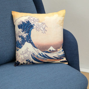 The Great Wave - Japanese art Kudde