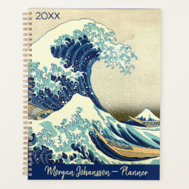 The Great Wave – Katsushika Hokusai – Custom Text 